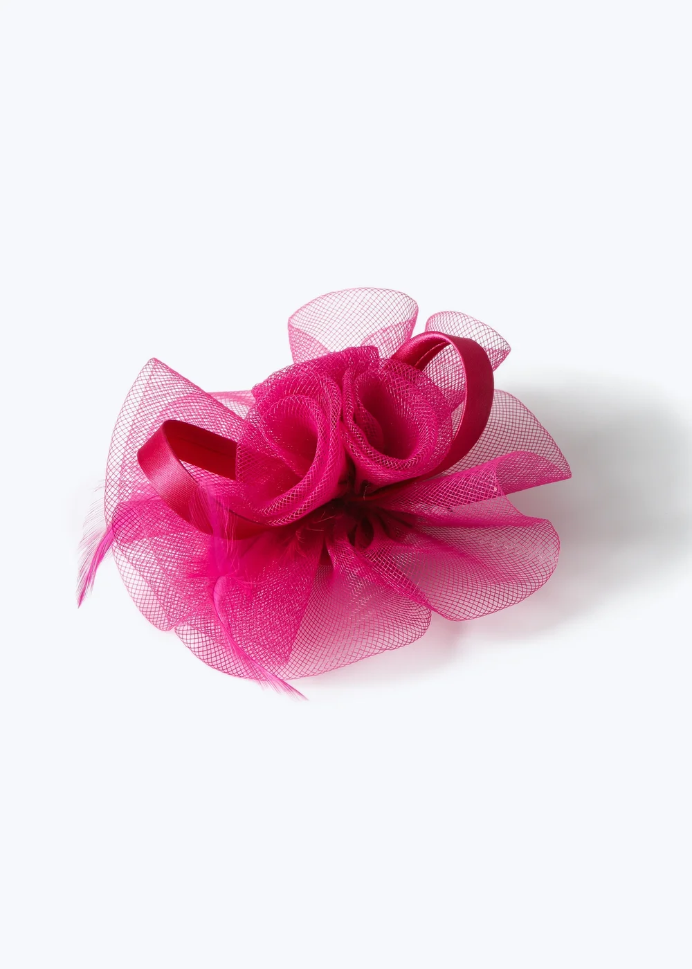 Muse Pink Loop Fascinator Clip - One Size Image 1
