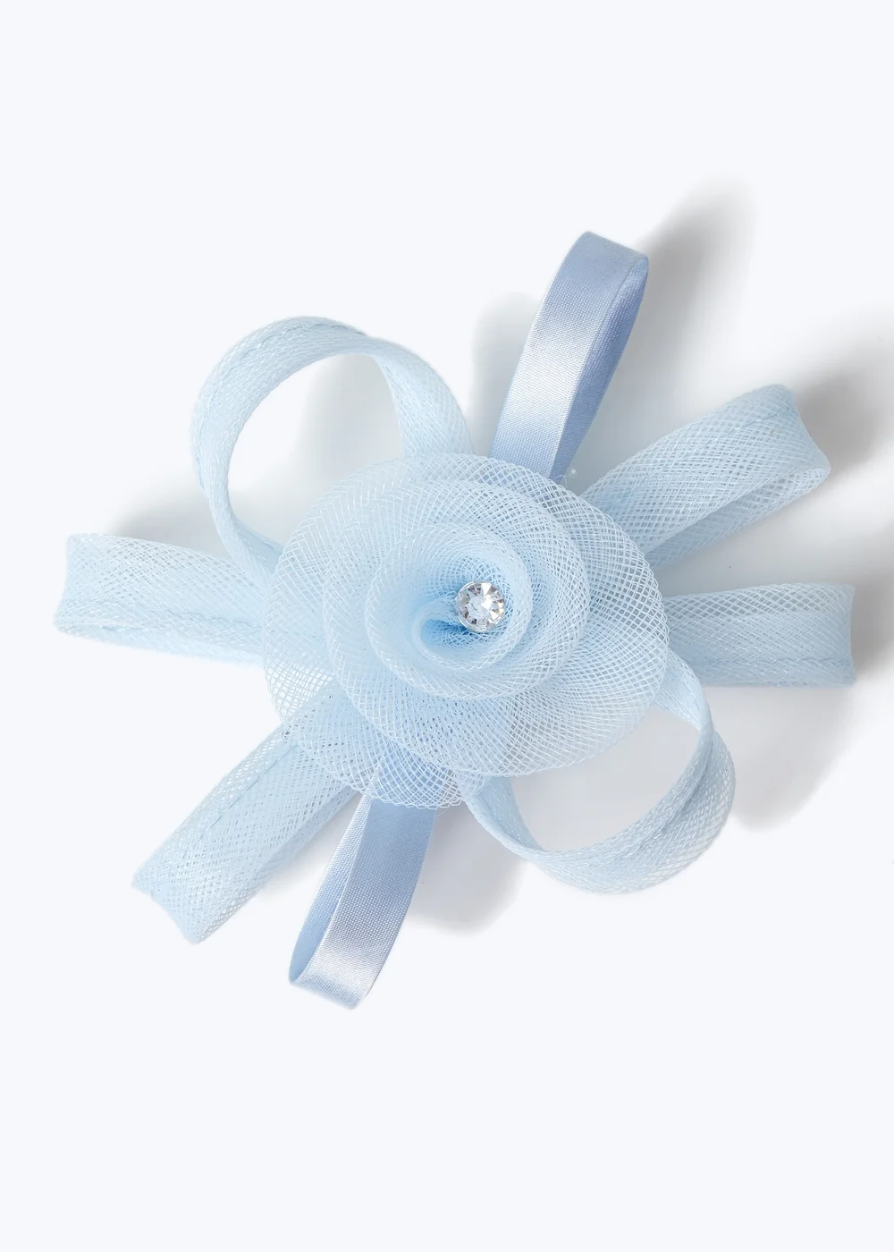 Muse Blue Fascinator Clip - One Size Image 1