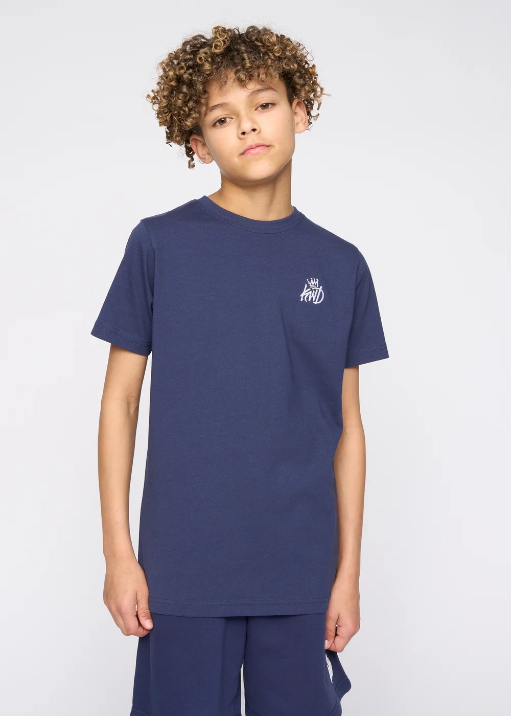 Kings Will Dream Navy Crosby T-Shirt (7-14 yrs) - 7-8 Yrs Image 2