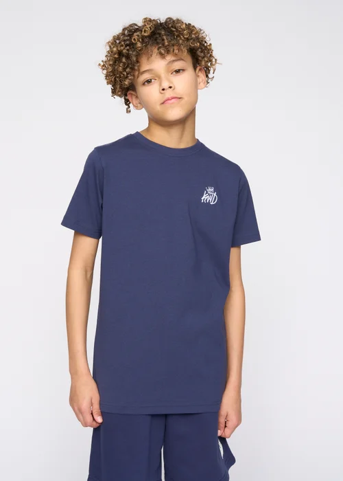 Kings Will Dream Navy Crosby T-Shirt (7-14 yrs) - 7-8 Yrs Image 2