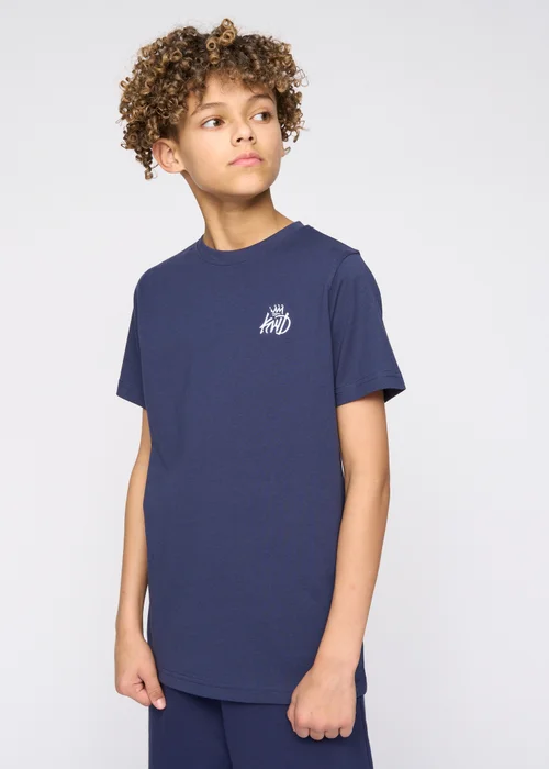 Kings Will Dream Navy Crosby T-Shirt (7-14 yrs) - 7-8 Yrs Image 1