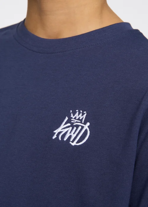 Kings Will Dream Navy Crosby T-Shirt (7-14 yrs) - 7-8 Yrs Image 4