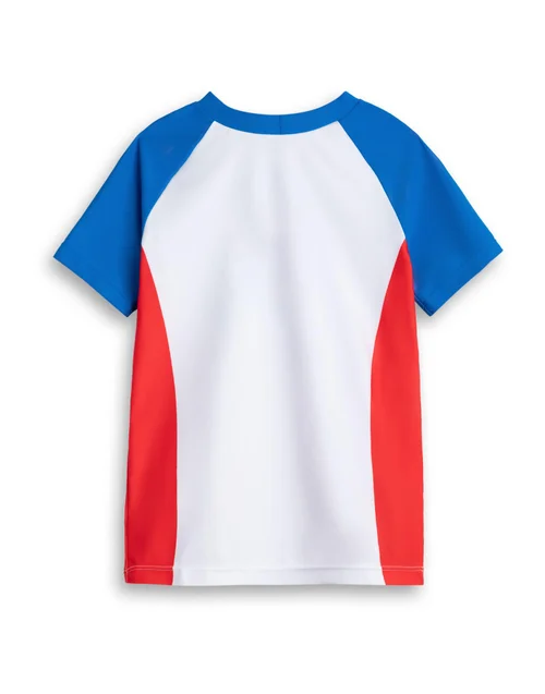 Vanilla Underground England Football Kids Blue Swim Top (2-10 Years) - Age 9-10 Years Image 2