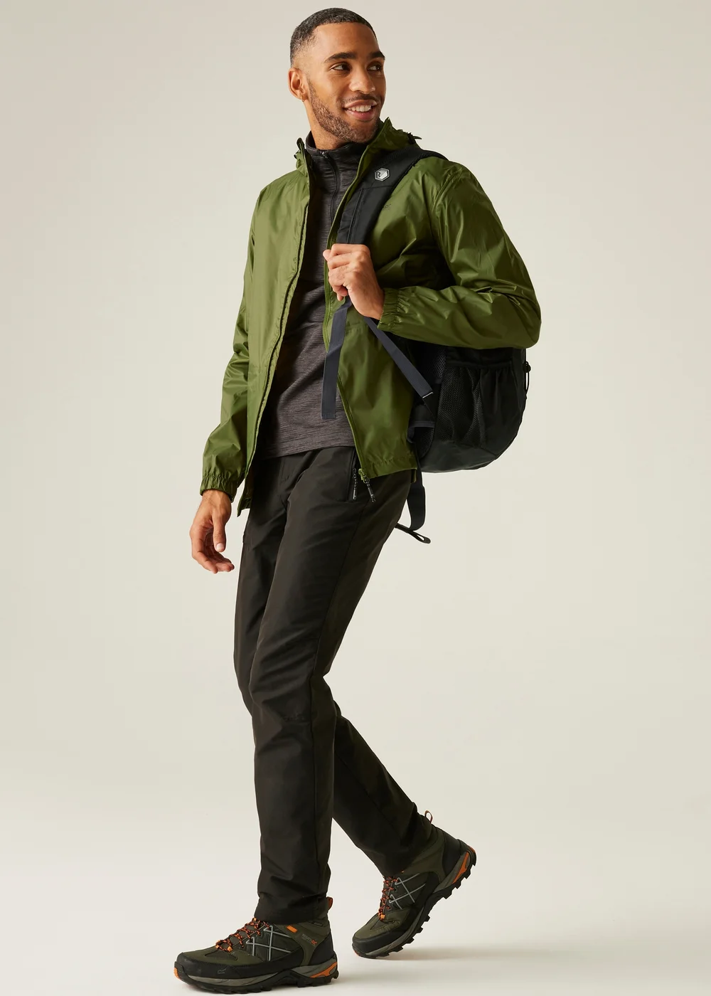 Regatta Nephrite Green Pack-It III Waterproof Breathable Isolite Jacket - S Image 1