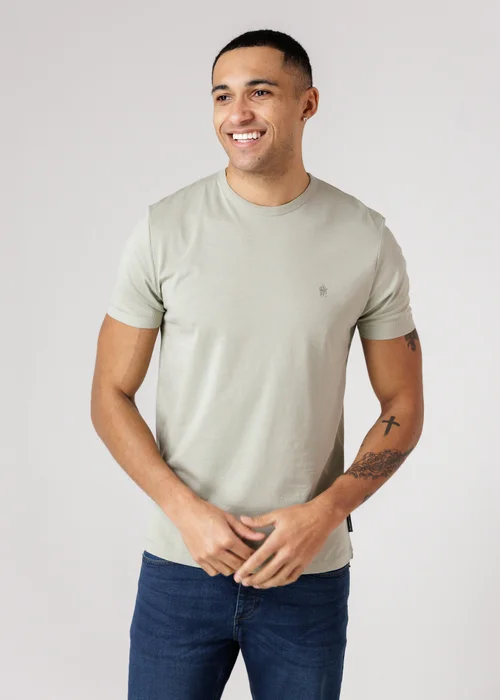 French Connection Navy 3 Pack Cotton Crew Neck Short Sleeve T Shirts - L Image 2