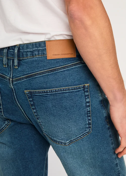 French Connection Blue Cotton Slim Fit Stretch Jeans - 30/L32 Image 5