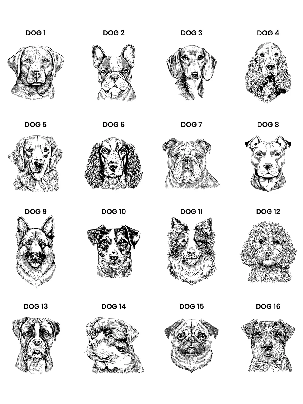 Personalised Memento Company Clear Dog Breed Glass Treat Jar - One Size Image 5