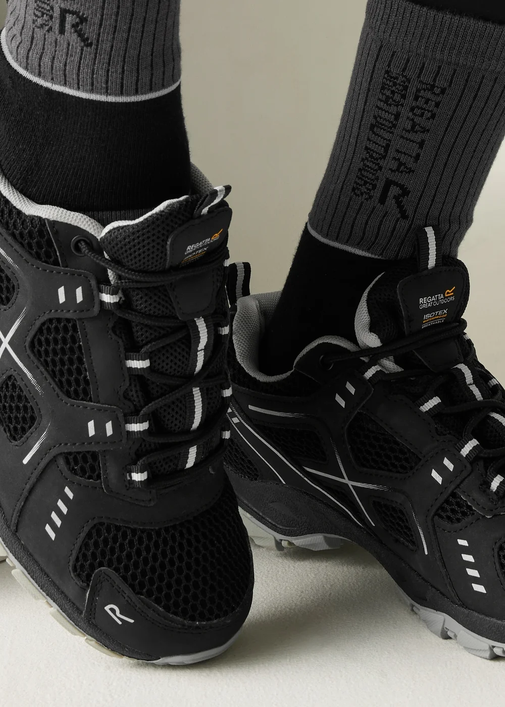 Regatta Black Vendeavour Waterproof with Isotex Technology Shoes - 5 Image 4