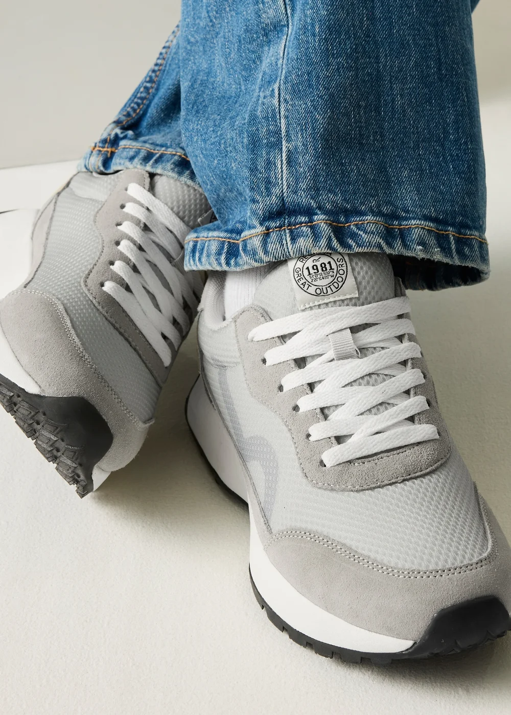 Regatta Grey Marine Heritage Breathable Trainers - 7 Image 1
