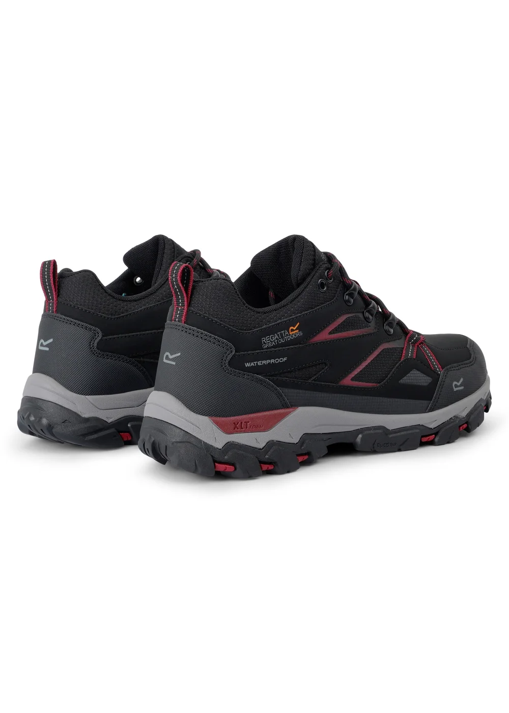 Regatta Black Beaujolais Holcombe Low III Waterproof Breathable Isotex Walking Shoes - 3 Image 2