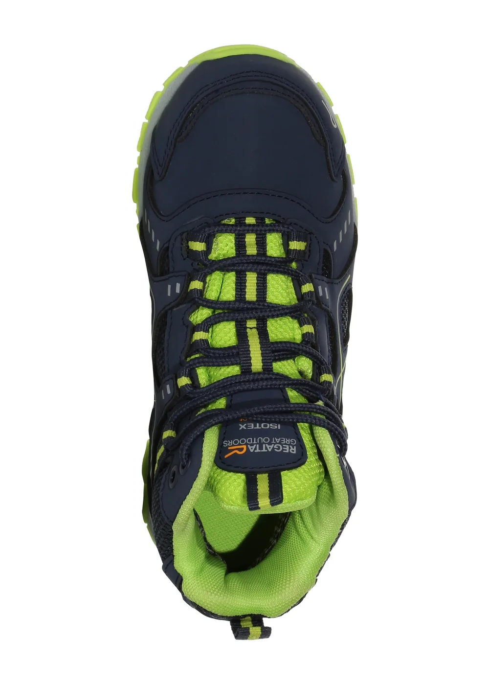 Regatta Navy Lime Punch Kids Vendeavour Waterproof Isotex Walking Boots - 5 Image 6