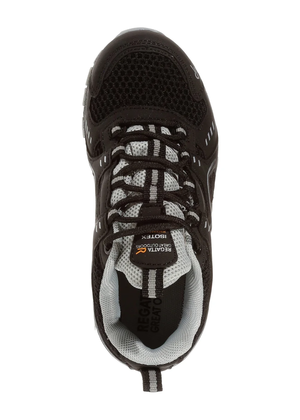 Regatta Black Light Steel Kids Vendeavour Waterproof Isotex Walking Shoes - Size 10 Infants Footwear Image 6