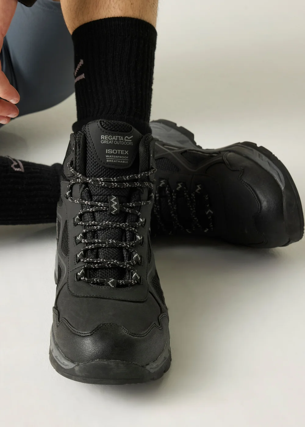 Regatta Black Granite Vendeavour Boot Waterproof, Breathable Boots - 9 Image 5