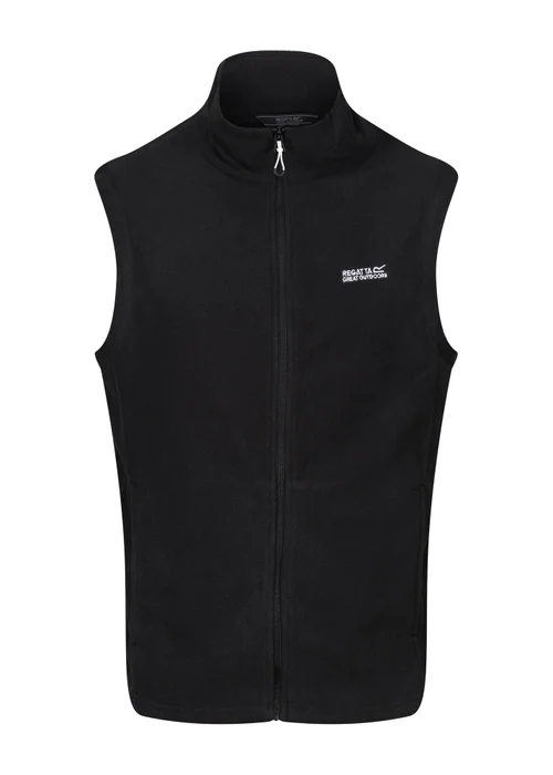 Regatta Black Tobias II Anti Pill Symmetry Bodywarmer - 4XL Image 5
