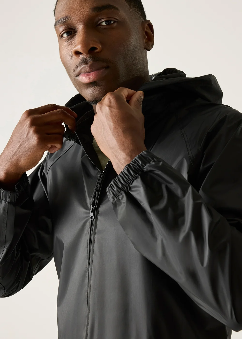 Regatta Black Stormbreak Waterproof with Hydrafort Technology Jacket - S Image 4