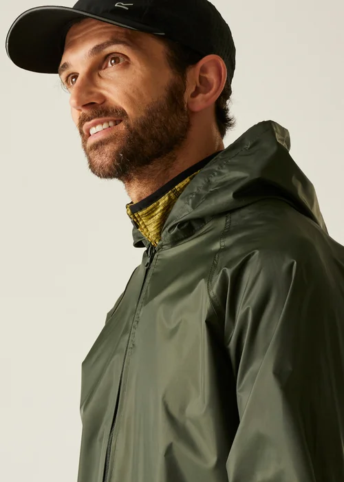 Regatta Dark Olive Adult Stormbreak Waterproof Hydrofort Jacket - L Image 4