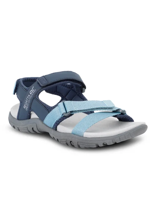Regatta Sky Blue Santa Clara II Sandals - Size 6.5 Adult Footwear Image 4