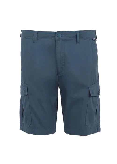 Regatta Dark Blue Ruwan Multi Pocket Shorts - 30 W Image 5