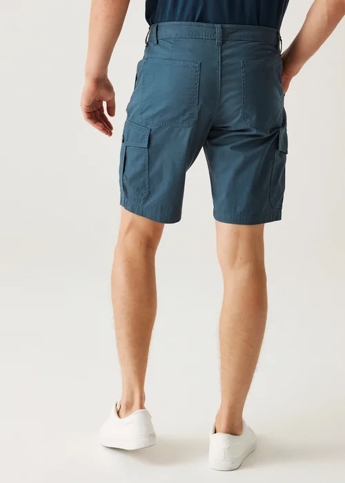 Regatta Dark Blue Ruwan Multi Pocket Shorts - 30 W Image 2