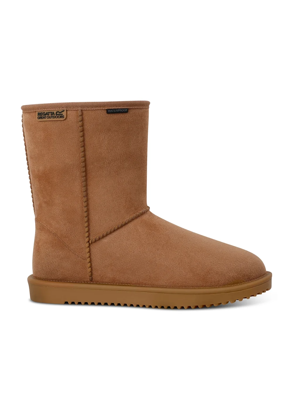 Regatta Burnt Tan Risley Mid Waterproof Lifestyle boots - 6.5 Image 5