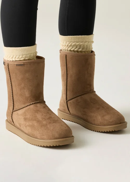 Regatta Burnt Tan Risley Mid Waterproof Lifestyle boots - 6.5 Image 3