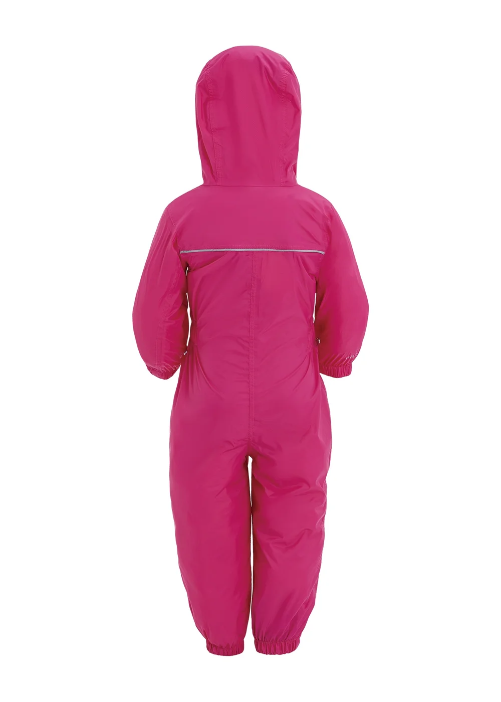 Regatta Jem Kids Puddle IV Dusty Pink Waterproof Breathable Isolite Rainsuit (6 Months - 6 Years) - 18-24 months Image 6