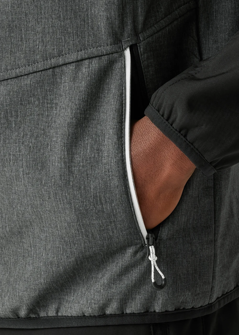 Regatta Black/Grey Arec III Water Repellent Softshell Jacket - L Image 5
