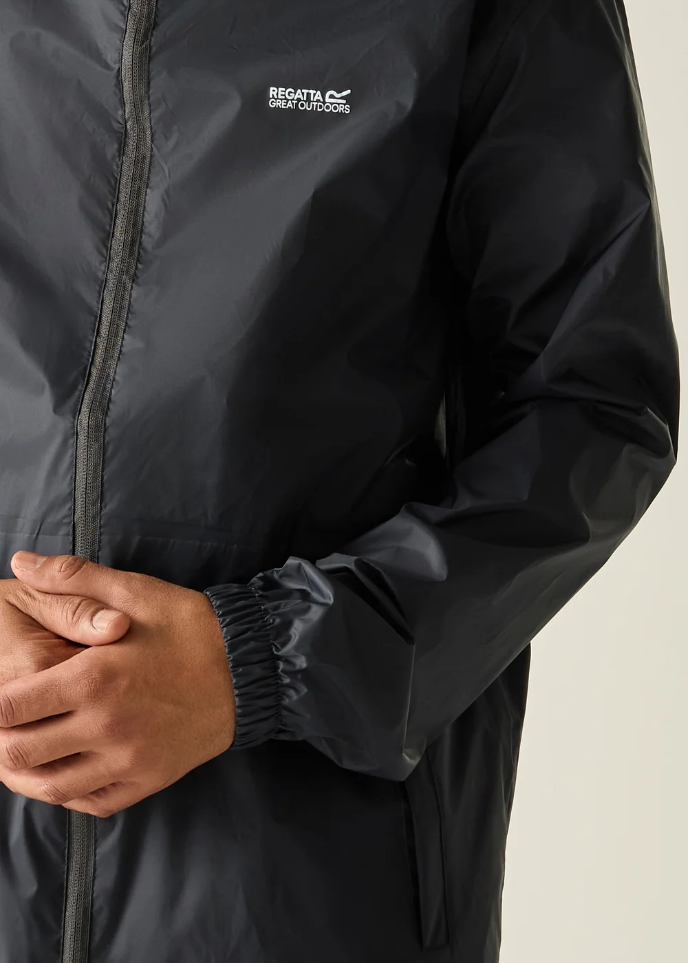 Regatta Seal Grey Pack-It III Waterproof, Breathable Jacket - XL Image 5
