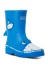 Regatta Bubbles the Shark Blue Kids Mudplay Junior II Waterproof Wellies - Size 3 Image 4