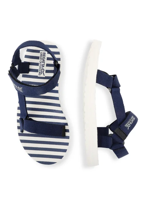 Regatta Navy Stripe Lady Vendeavour Sandals - 3 Image 3