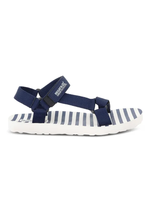 Regatta Navy Stripe Lady Vendeavour Sandals - 3 Image 1