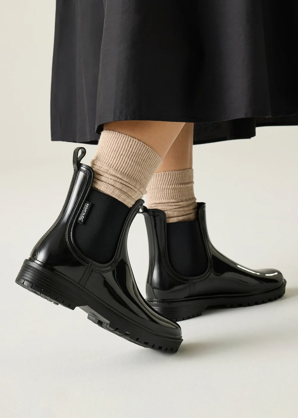 Regatta Black Wmns Harriett II Waterproof Wellies - 6.5 Image 2