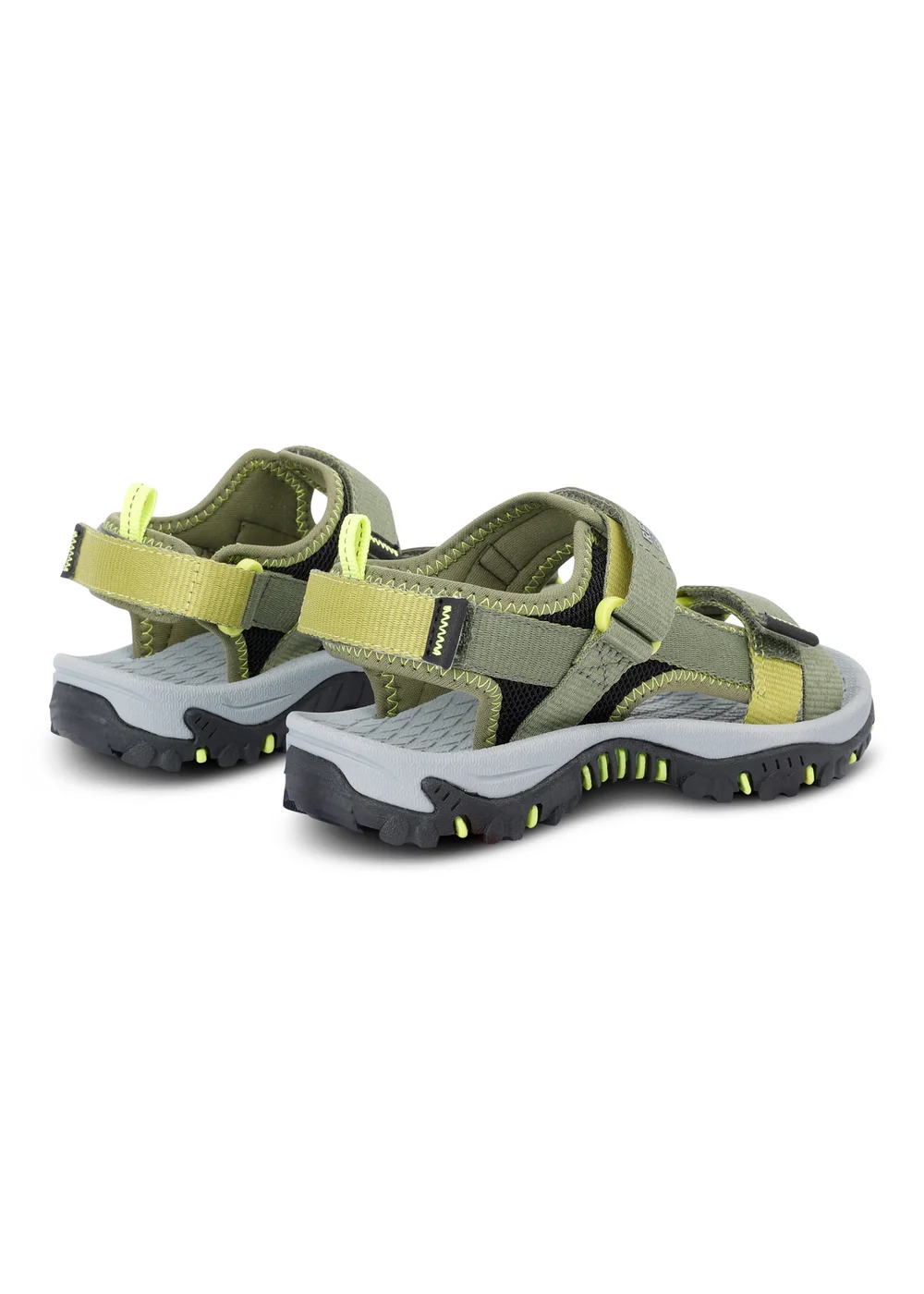 Regatta Nephrite Green Wild Lime Kids Blaze Sandals - Size 12 Infants Footwear Image 2