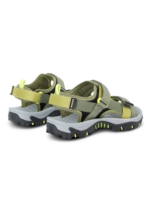 Regatta Nephrite Green Wild Lime Kids Blaze Sandals - Size 12 Infants Footwear Image 2