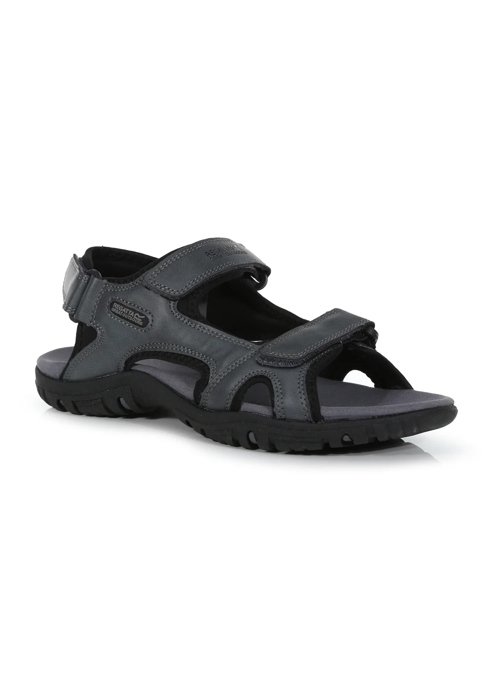 Regatta Light Grey Haris Lightweight Sandals - 8 Image 6