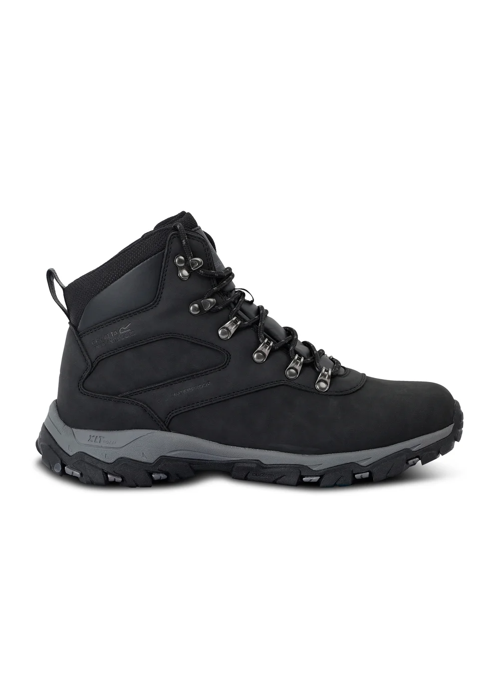 Regatta Black Holcombe Classic Waterproof Breathable Isotex Walking Boots - 6.5 Image 4