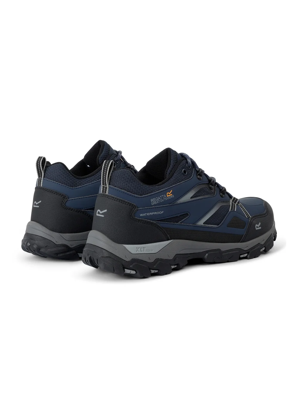 Regatta Navy Dark Steel Holcombe Low III Waterproof Breathable Isotex Walking Shoes - 6 Image 5