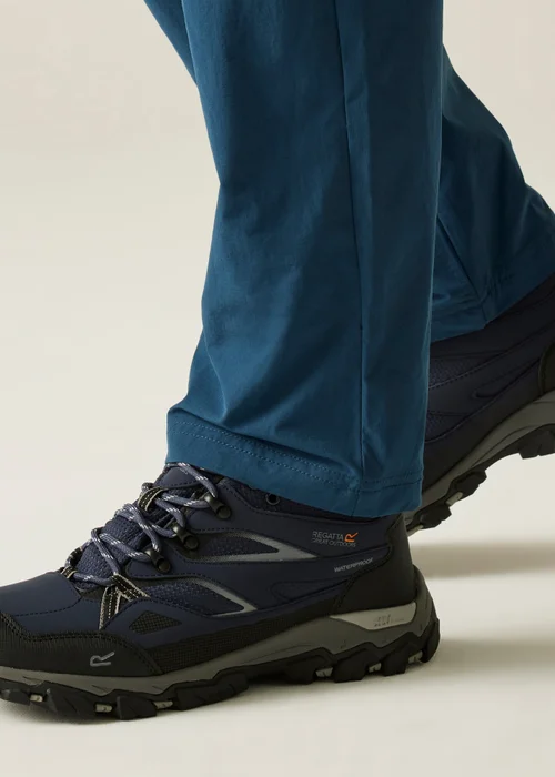 Regatta Navy Dark Steel Holcombe Low III Waterproof Breathable Isotex Walking Shoes - 6 Image 2
