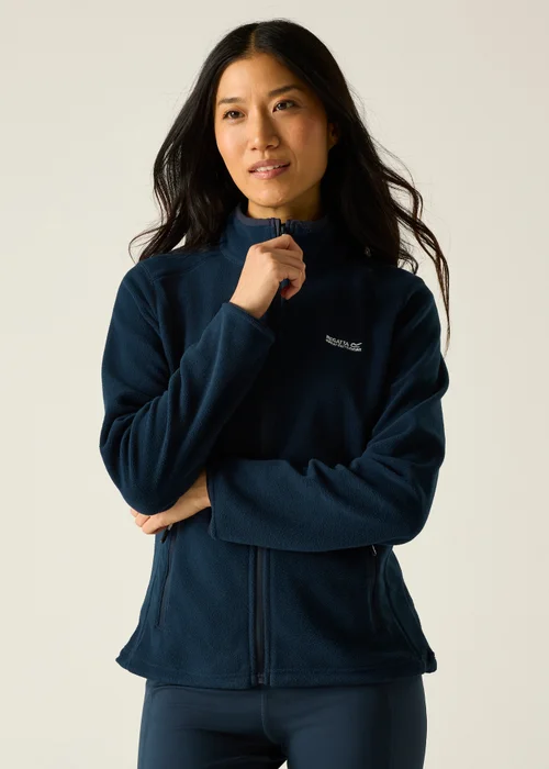Regatta Navy Floreo IV Anti-Pill, Symmetry Fleece - 16 Image 1