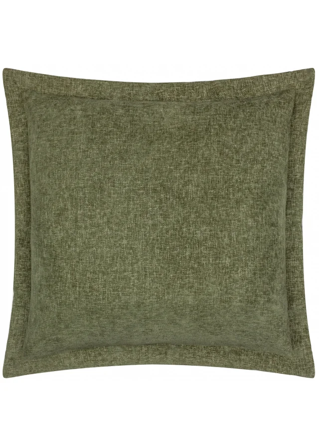 Yard Dune Chenille Green Cushion (50 x 50 x 8 cm)
