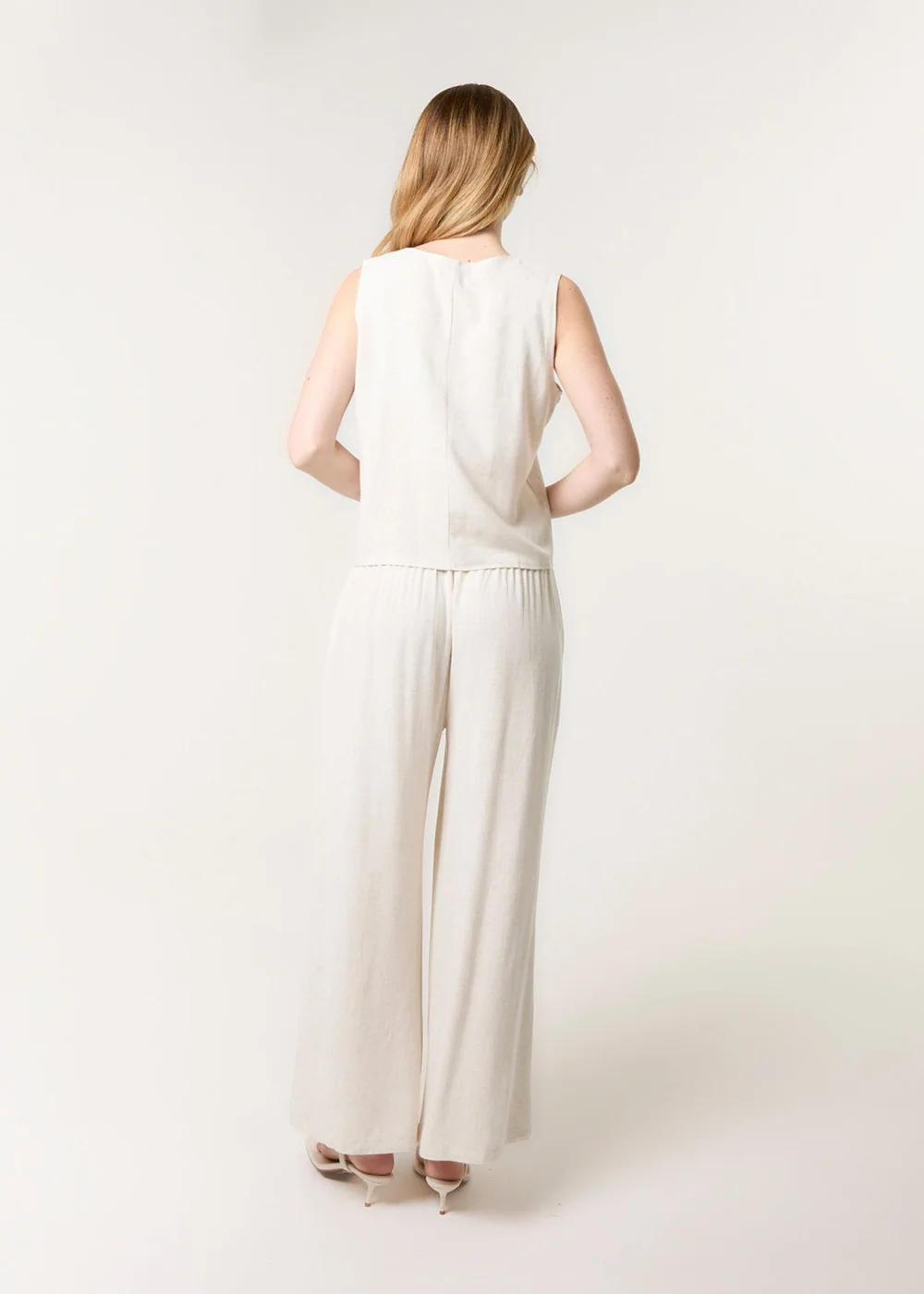 Blue Vanilla Stone Waistcoat and Trouser Set - M/L Image 4