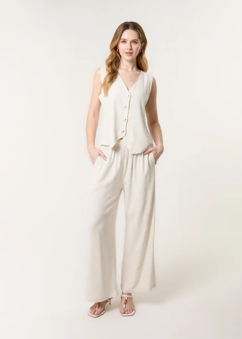 Blue Vanilla Stone Waistcoat and Trouser Set - M/L Image 3