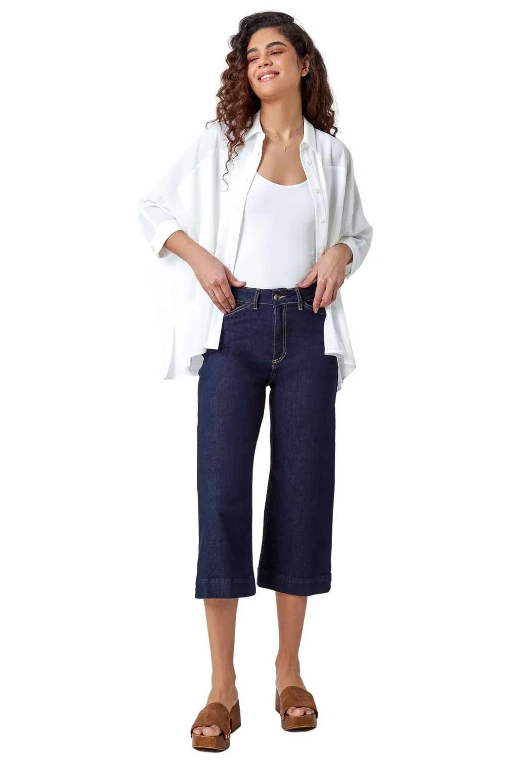 Roman Ivory Relaxed Smart Stretch Shirt - 20 Image 2