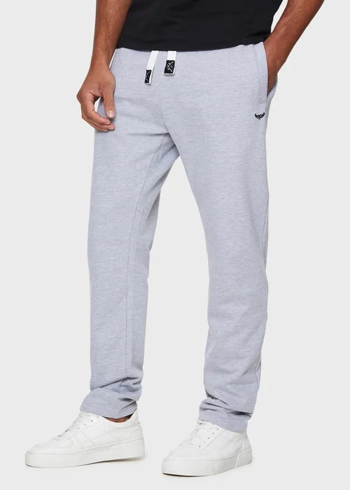 Threadbare Light Grey Straight Leg Joggers - M Image 1