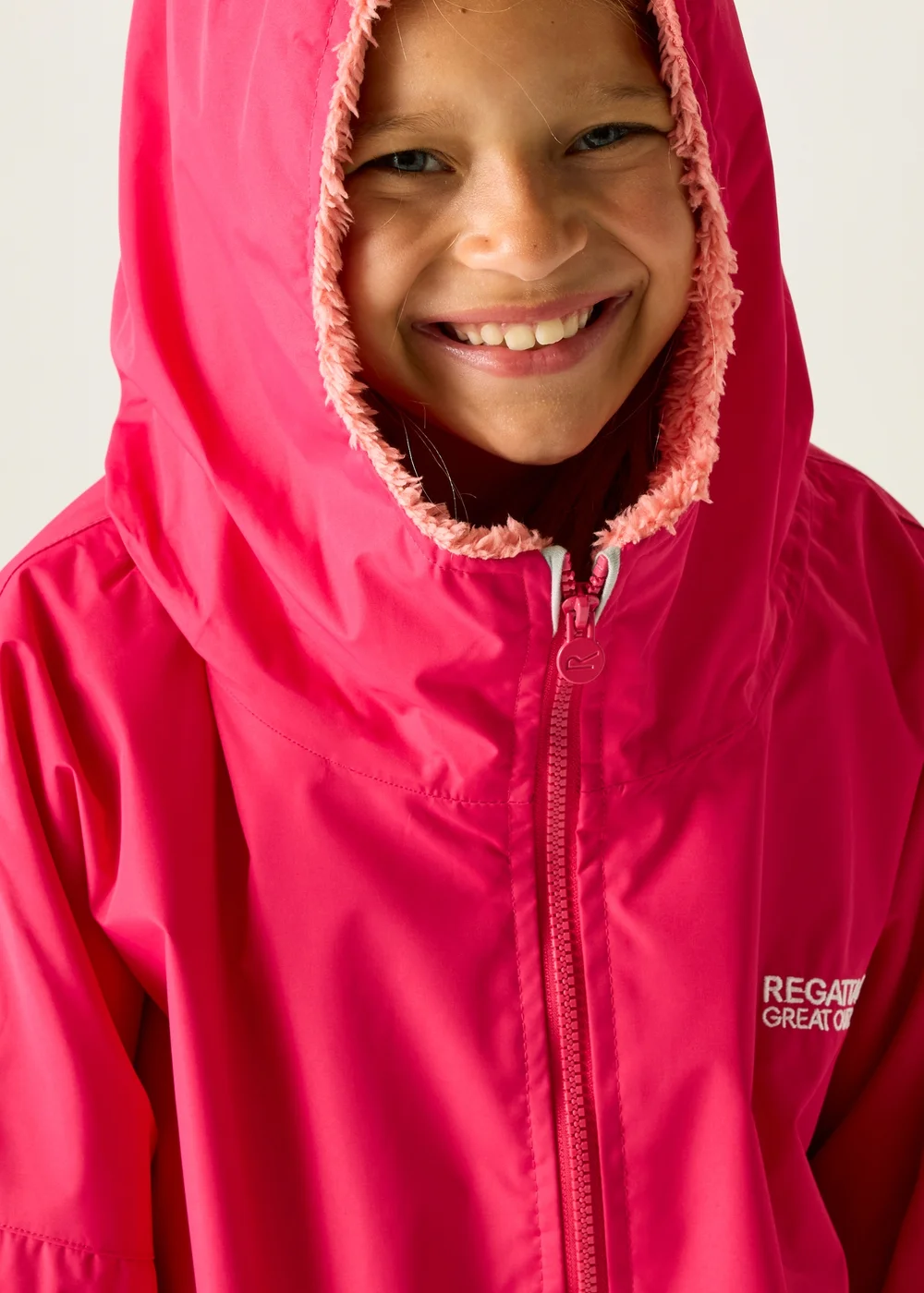 Regatta Berry Kids Junior Waterproof Hydrofort Robe (3-13 Years) - 9-13 Yrs Image 5
