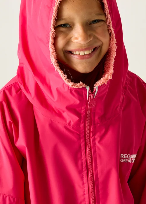 Regatta Berry Kids Junior Waterproof Hydrofort Robe (3-13 Years) - 9-13 Yrs Image 5