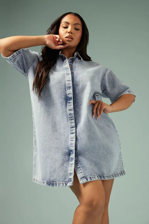 plus size shirt dress uk Yours Women's Plus Size Black & White Abstract Print Shirt Dress Size 18-20