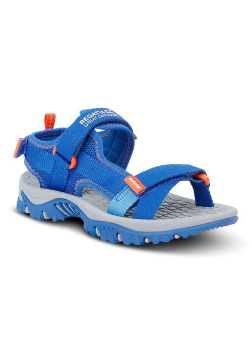 Regatta Olympian Blue Tango Kids Blaze Sandals - 10 Infants Image 4