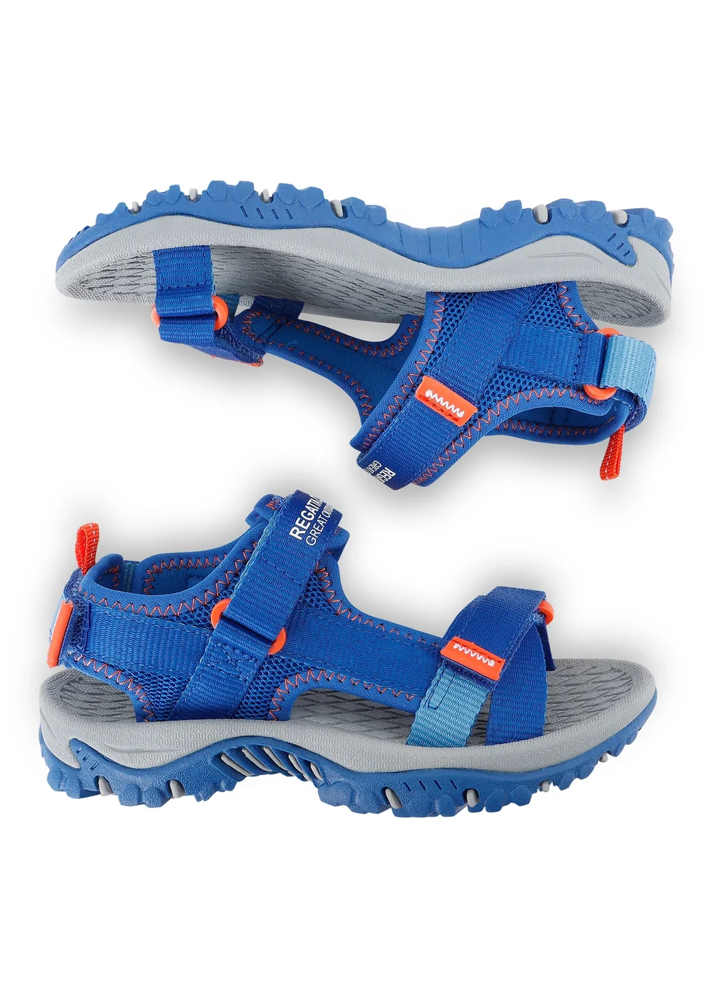 Regatta Olympian Blue Tango Kids Blaze Sandals - 10 Infants Image 3