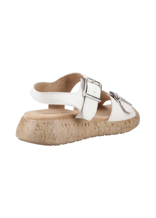 Hush Puppies Cream Alison Buckle Sandal - 5 Image 3